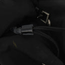 PRADA Backpack Nylon Black Silver Auth 197878-20