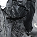 PRADA Backpack Nylon Black Silver Auth 197878-25