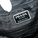 PRADA Backpack Nylon Black Silver Auth 197878-28