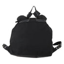 PRADA Backpack Nylon Black Silver Auth 197878-3