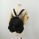 PRADA Backpack Nylon Black Silver Auth 197878-31