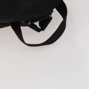 PRADA Backpack Nylon Black Silver Auth 197878-7