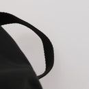 PRADA Backpack Nylon Black Silver Auth 197878-8
