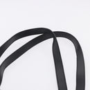 CELINE Macadam Canvas Shoulder Bag PVC Leather Black Gold Auth 197880V-14