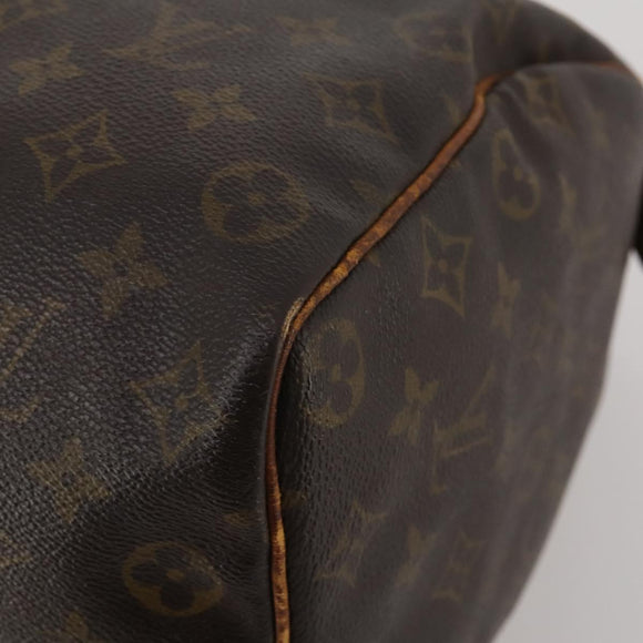 LOUIS VUITTON Monogram Speedy 35 Hand Bag M41524 LV Auth 197881