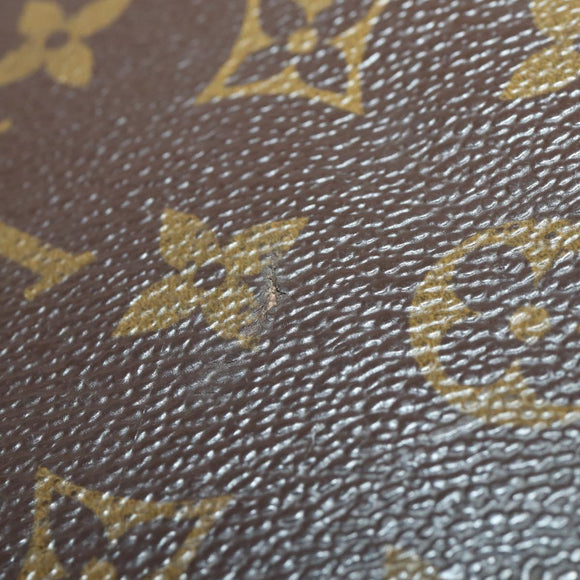 LOUIS VUITTON Monogram Speedy 35 Hand Bag M41524 LV Auth 197881