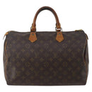 LOUIS VUITTON Monogram Speedy 35 Hand Bag M41524 LV Auth 197881-13
