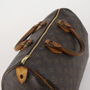 LOUIS VUITTON Monogram Speedy 35 Hand Bag M41524 LV Auth 197881-6