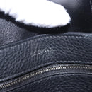 BALENCIAGA Everyday XXS Hand Bag Leather 2way Navy Silver 551815 Auth 197884V-20