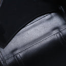BALENCIAGA Everyday XXS Hand Bag Leather 2way Navy Silver 551815 Auth 197884V-10