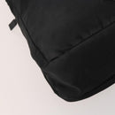 PRADA Shoulder Bag Nylon Black Silver Auth 197886-15