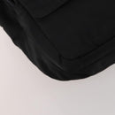 PRADA Shoulder Bag Nylon Black Silver Auth 197886-17