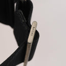 PRADA Shoulder Bag Nylon Black Silver Auth 197886-19