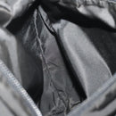PRADA Shoulder Bag Nylon Black Silver Auth 197886-20