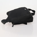 PRADA Shoulder Bag Nylon Black Silver Auth 197886-4