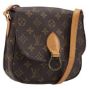 LOUIS VUITTON Monogram Saint Cloud MM Shoulder Bag M51243 LV Auth 197892V-1