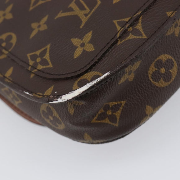 LOUIS VUITTON Monogram Saint Cloud MM Shoulder Bag M51243 LV Auth 197892V