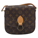 LOUIS VUITTON Monogram Saint Cloud MM Shoulder Bag M51243 LV Auth 197892V-13