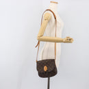 LOUIS VUITTON Monogram Saint Cloud MM Shoulder Bag M51243 LV Auth 197892V-29