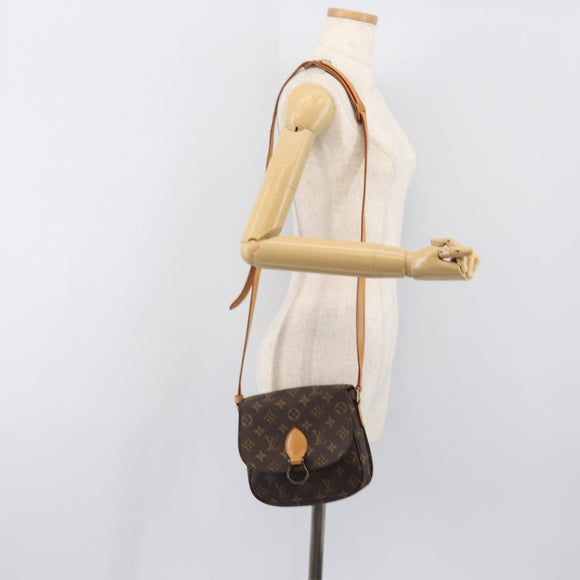 LOUIS VUITTON Monogram Saint Cloud MM Shoulder Bag M51243 LV Auth 197892V