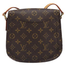 LOUIS VUITTON Monogram Saint Cloud MM Shoulder Bag M51243 LV Auth 197892V-2
