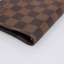 LOUIS VUITTON Damier Ebene Agenda PM Day Planner Cover R20029 LV Auth 197894V-15