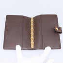 LOUIS VUITTON Damier Ebene Agenda PM Day Planner Cover R20029 LV Auth 197894V-8