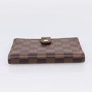 LOUIS VUITTON Damier Ebene Agenda PM Day Planner Cover R20029 LV Auth 197894V-4