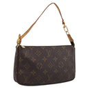 LOUIS VUITTON Monogram Pochette Accessoires Pouch M51980 LV Auth 197900A-1