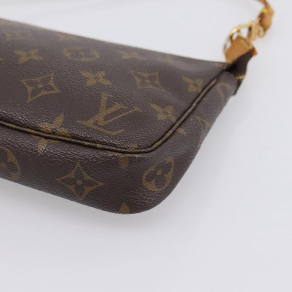 LOUIS VUITTON Monogram Pochette Accessoires Pouch M51980 LV Auth 197900A