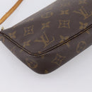 LOUIS VUITTON Monogram Pochette Accessoires Pouch M51980 LV Auth 197900A-15