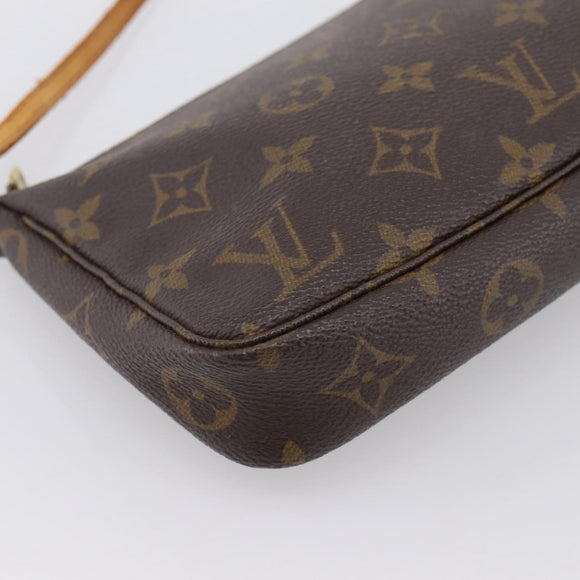 LOUIS VUITTON Monogram Pochette Accessoires Pouch M51980 LV Auth 197900A