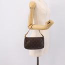 LOUIS VUITTON Monogram Pochette Accessoires Pouch M51980 LV Auth 197900A-21