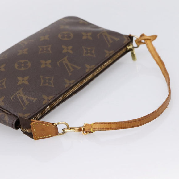 LOUIS VUITTON Monogram Pochette Accessoires Pouch M51980 LV Auth 197900A