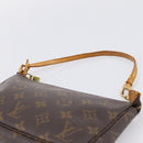LOUIS VUITTON Monogram Pochette Accessoires Pouch M51980 LV Auth 197900A-8