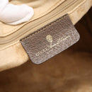 GUCCI GG Supreme Web Sherry Line Hand Bag PVC Beige Gold 40 02 007 Auth 197903-17