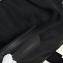PRADA Boston Bag Nylon 2way Black Silver Auth 197909V-16