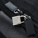 PRADA Boston Bag Nylon 2way Black Silver Auth 197909V-29