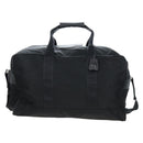 PRADA Boston Bag Nylon 2way Black Silver Auth 197909V-2