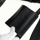 PRADA Boston Bag Nylon 2way Black Silver Auth 197909V-15