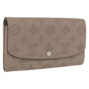 LOUIS VUITTON Mahina Portefeuille Iris Long Wallet Galet M60144 LV Auth 197911M-1