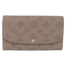 LOUIS VUITTON Mahina Portefeuille Iris Long Wallet Galet M60144 LV Auth 197911M-13