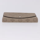 LOUIS VUITTON Mahina Portefeuille Iris Long Wallet Galet M60144 LV Auth 197911M-6