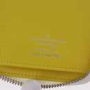 LOUIS VUITTON Monogram Everyday Zippy Wallet Vertical Yellow M80852 Auth 197912M-14