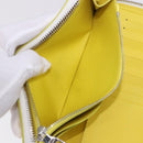 LOUIS VUITTON Monogram Everyday Zippy Wallet Vertical Yellow M80852 Auth 197912M-19