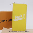 LOUIS VUITTON Monogram Everyday Zippy Wallet Vertical Yellow M80852 Auth 197912M-20