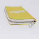 LOUIS VUITTON Monogram Everyday Zippy Wallet Vertical Yellow M80852 Auth 197912M-6