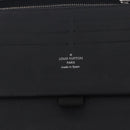 LOUIS VUITTON Damier Graphite Zippy Organizer Long Wallet N63077 LV Auth 197913A-15
