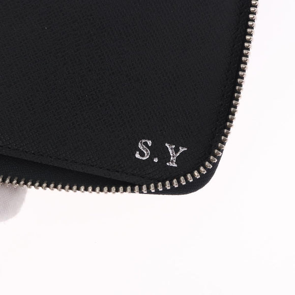 LOUIS VUITTON Damier Graphite Zippy Organizer Long Wallet N63077 LV Auth 197913A