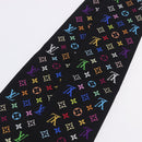 LOUIS VUITTON Bando Scarf Silk Multicolor M71992 LV Auth 197914M-10
